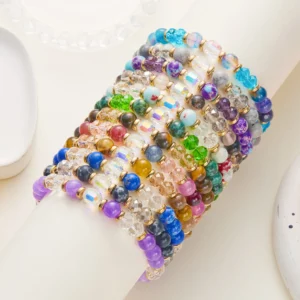 12 Constellation Crystal Beaded Bracelets for Women Men Natural Stone Handmade Cancer Virgo Leo Bangle Energy Friendship Jewelry - Image 3