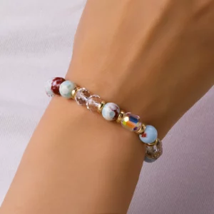 12 Constellation Crystal Beaded Bracelets for Women Men Natural Stone Handmade Cancer Virgo Leo Bangle Energy Friendship Jewelry - Image 4