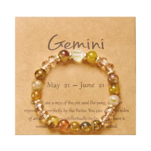 12 Constellation Crystal Beaded Bracelets for Women Men Natural Stone Handmade Cancer Virgo Leo Bangle Energy Friendship Jewelry - Image 10
