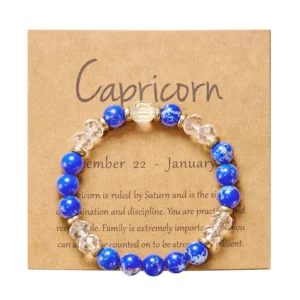 12 Constellation Crystal Beaded Bracelets for Women Men Natural Stone Handmade Cancer Virgo Leo Bangle Energy Friendship Jewelry - Image 14
