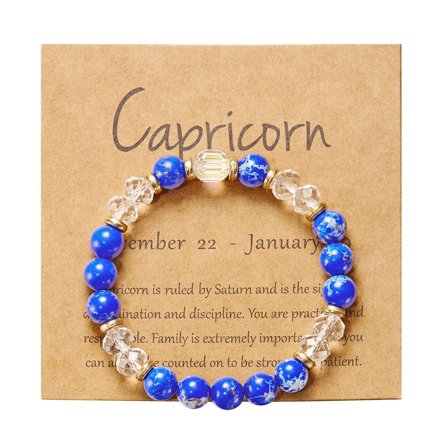 12 Constellation Crystal Beaded Bracelets for Women Men Natural Stone Handmade Cancer Virgo Leo Bangle Energy Friendship Jewelry - Image 14