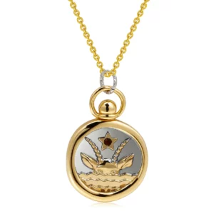 12 Zodiac Sign Necklace Creative Tarot Card Round Pendant Necklace Unisex Jewelry for Men and Women Holiday Commemorative Gift - Image 16