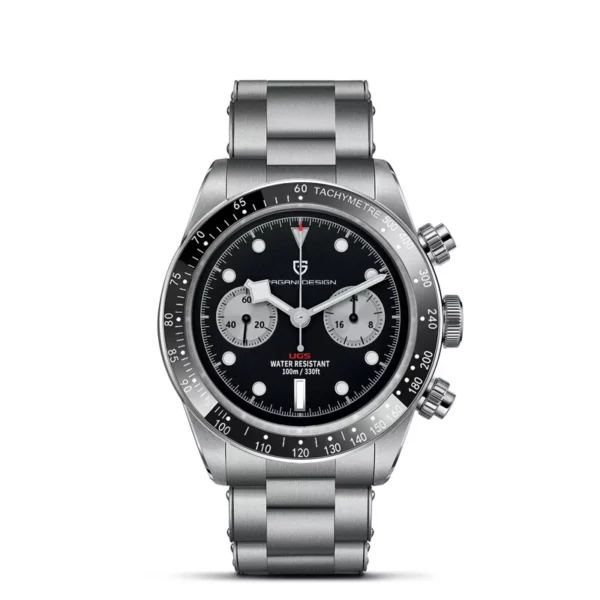 Pagani Design Panda Dial Chronograph Watch for Men