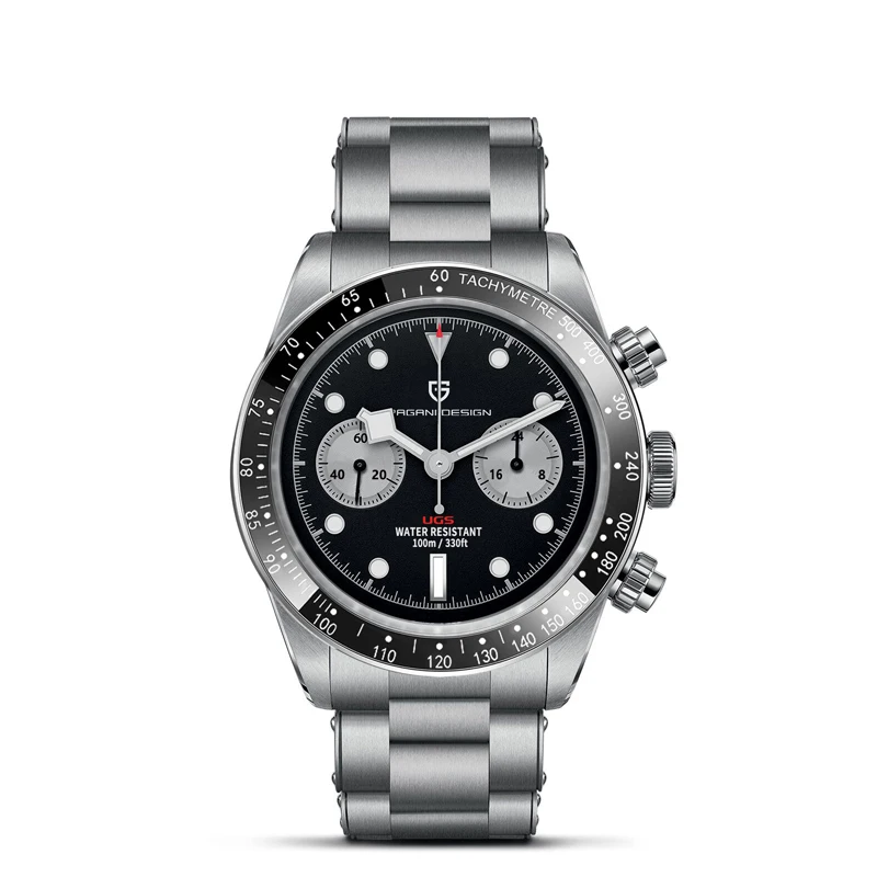 Pagani Design Panda Dial Chronograph Watch for Men - Image 7