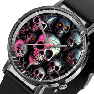 Boy's Watch Halloween Fashion Skull Quartz Watch Men's Bracelet Watch Reloj V168 - Image 5