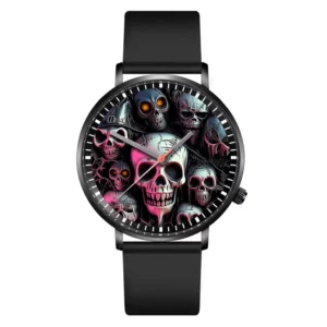 Boy's Watch Halloween Fashion Skull Quartz Watch Men's Bracelet Watch Reloj V168 - Image 6