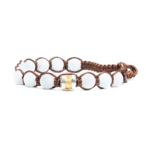Classic Men's Bracelet With 8mm Natural Stone Round Bead Handcrafted Adjustable Tibetan Buddhist Scripture Bracelet Jewelry Gift - Image 11