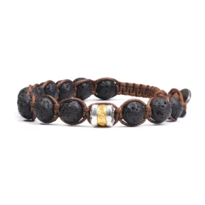 Classic Men's Bracelet With 8mm Natural Stone Round Bead Handcrafted Adjustable Tibetan Buddhist Scripture Bracelet Jewelry Gift - Image 9