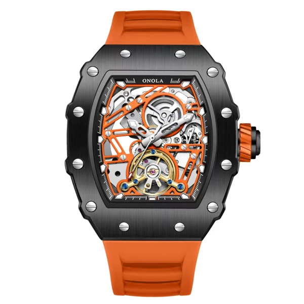 ONOLA Hollow Rudder Flywheel Automatic Mechanical Watch