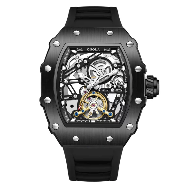 ONOLA Hollow Rudder Flywheel Automatic Mechanical Watch