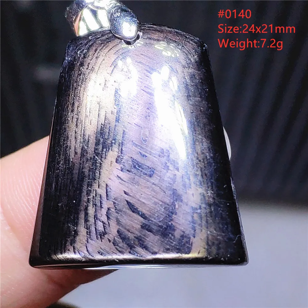 Natural Black Hypersthene Flash Egypt Pendant Women Gold Hypersthene Necklace Fashion Obsidian Pendant AAAAAAA - Image 56