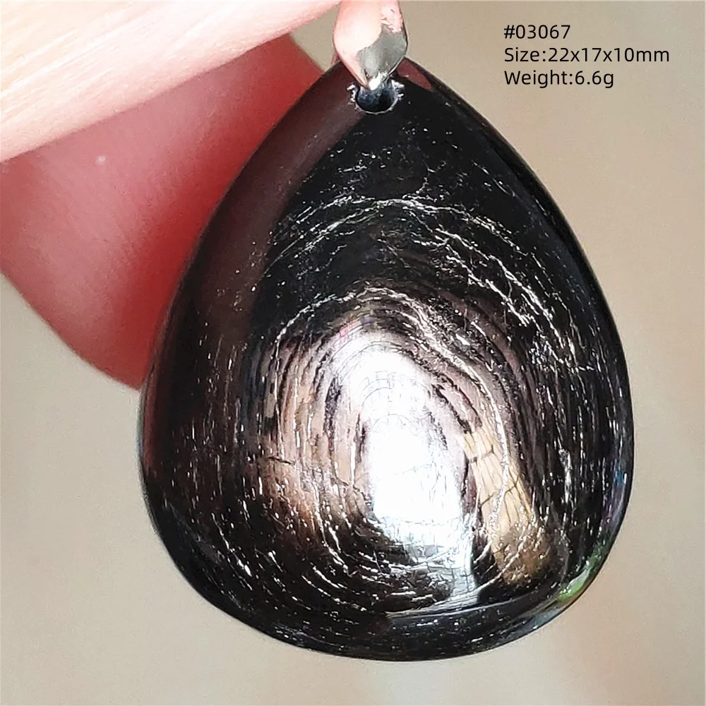 Natural Black Hypersthene Flash Egypt Pendant Women Gold Hypersthene Necklace Fashion Obsidian Pendant AAAAAAA - Image 32