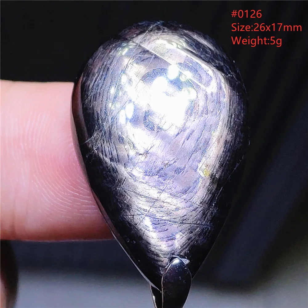 Natural Black Hypersthene Flash Egypt Pendant Women Gold Hypersthene Necklace Fashion Obsidian Pendant AAAAAAA - Image 7