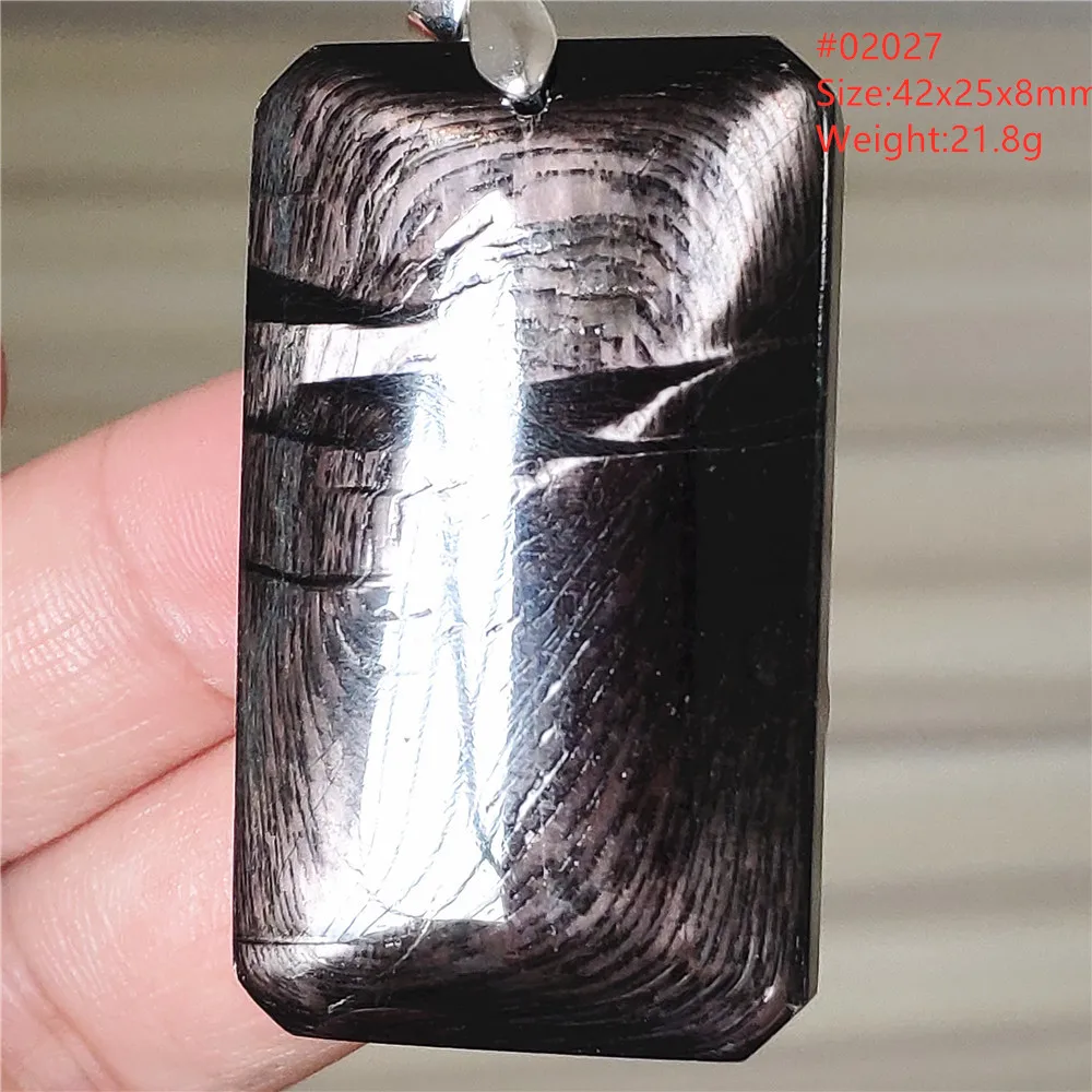 Natural Black Hypersthene Flash Egypt Pendant Women Gold Hypersthene Necklace Fashion Obsidian Pendant AAAAAAA - Image 24