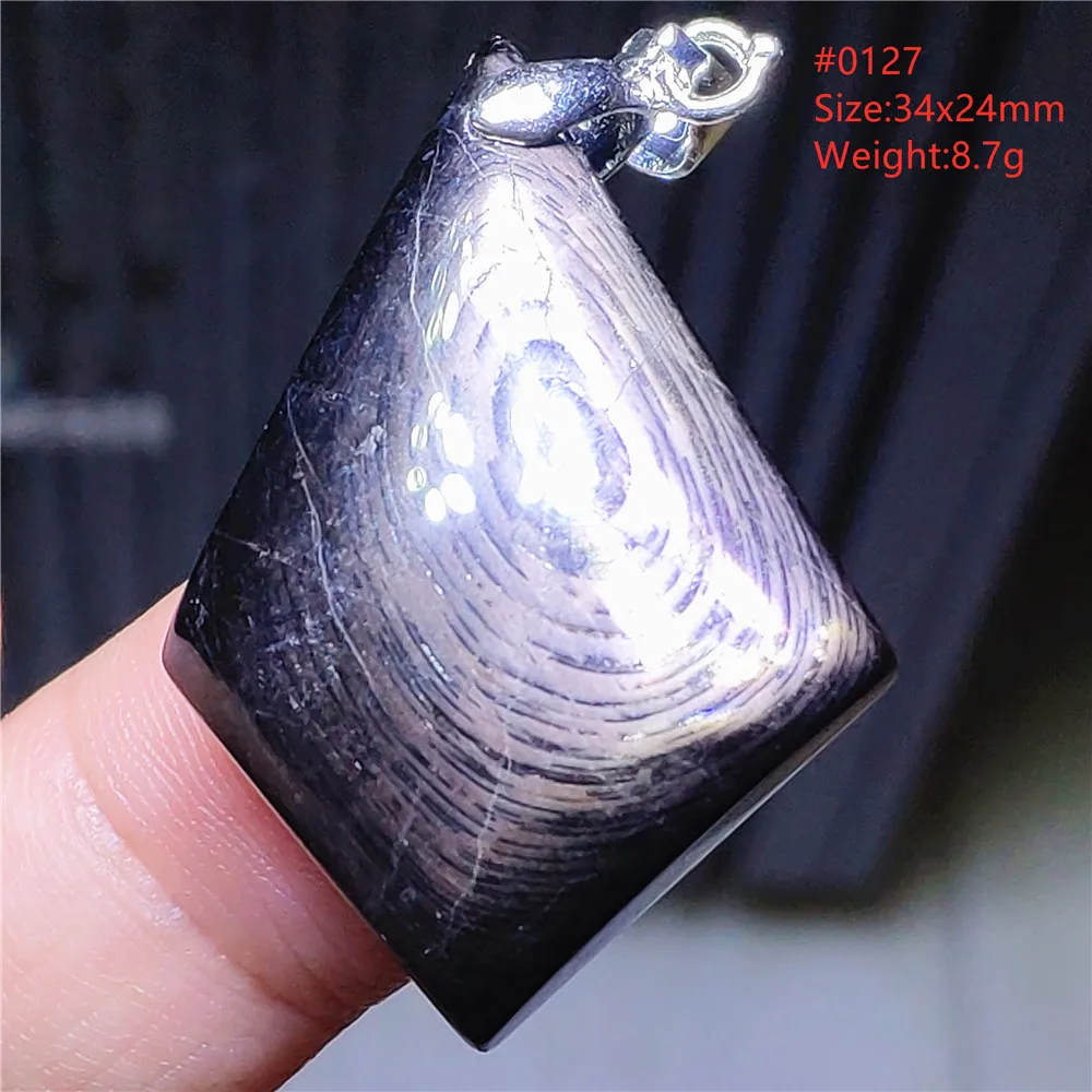 Natural Black Hypersthene Flash Egypt Pendant Women Gold Hypersthene Necklace Fashion Obsidian Pendant AAAAAAA - Image 64