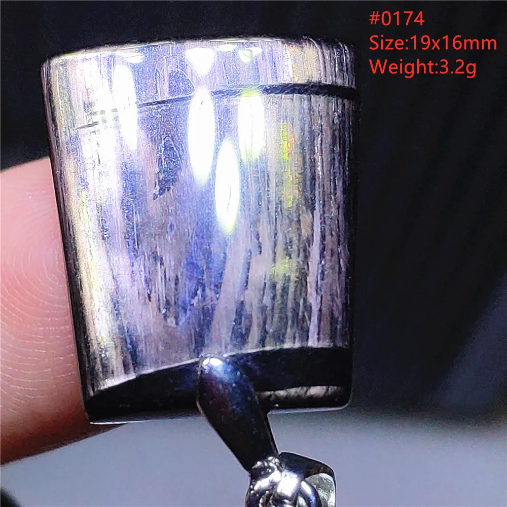 Natural Black Hypersthene Flash Egypt Pendant Women Gold Hypersthene Necklace Fashion Obsidian Pendant AAAAAAA - Image 31