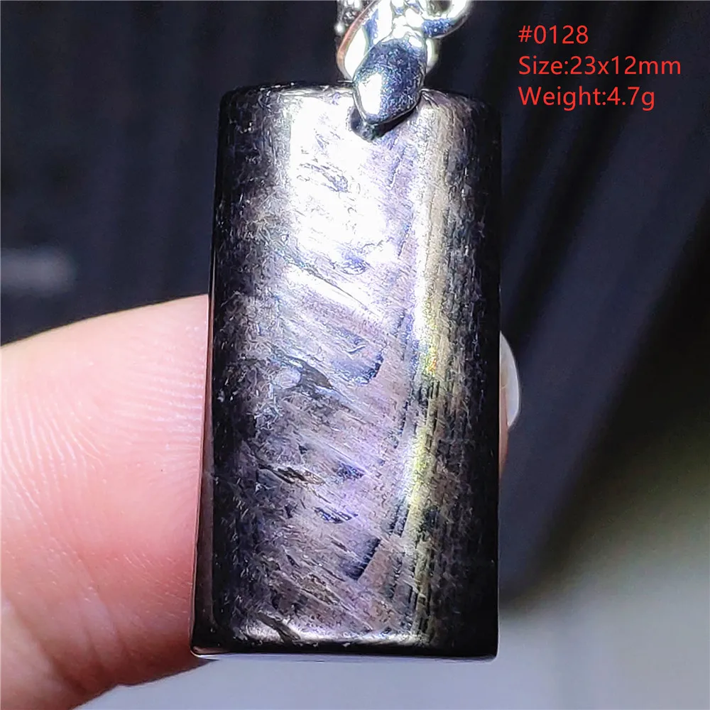Natural Black Hypersthene Flash Egypt Pendant Women Gold Hypersthene Necklace Fashion Obsidian Pendant AAAAAAA - Image 63