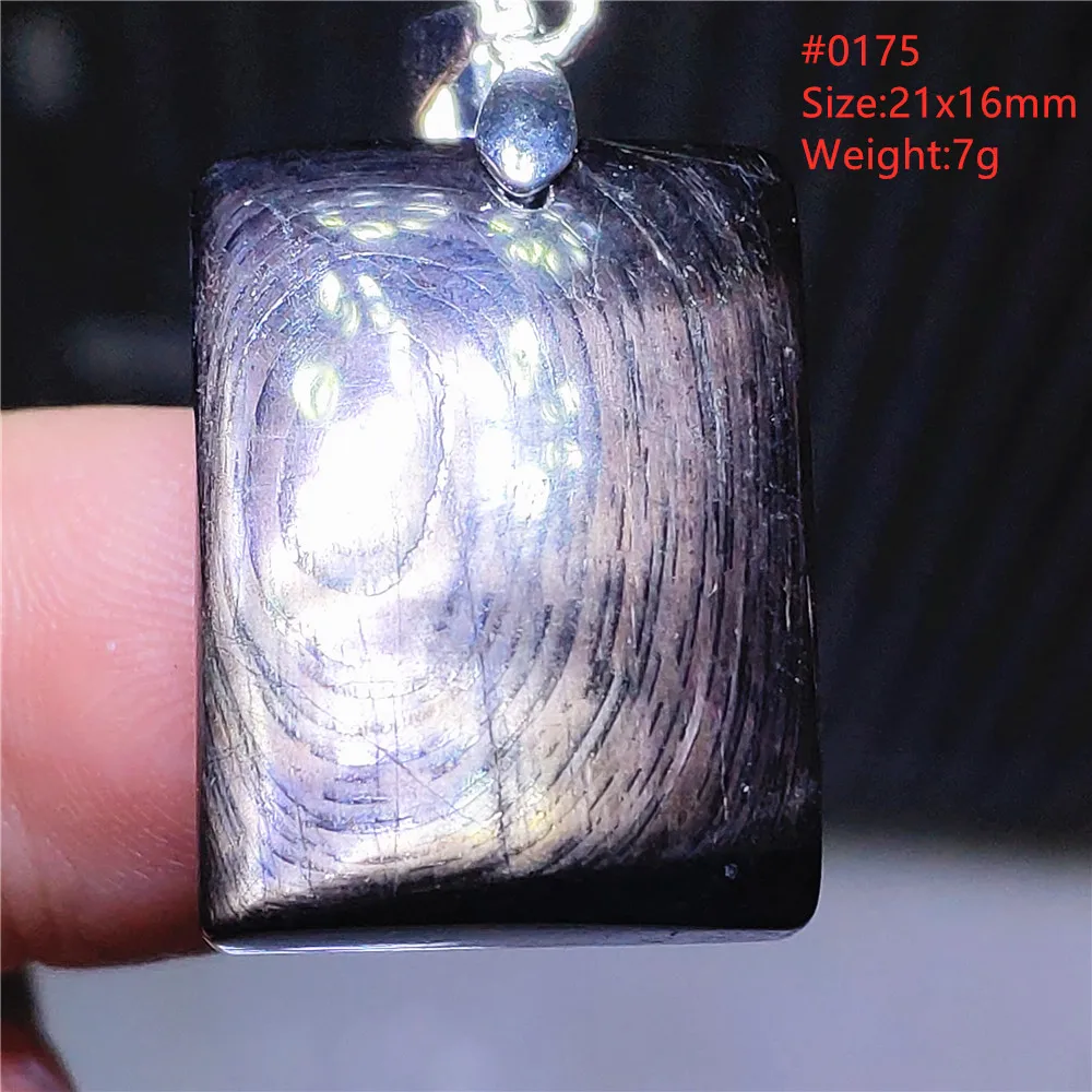 Natural Black Hypersthene Flash Egypt Pendant Women Gold Hypersthene Necklace Fashion Obsidian Pendant AAAAAAA - Image 52