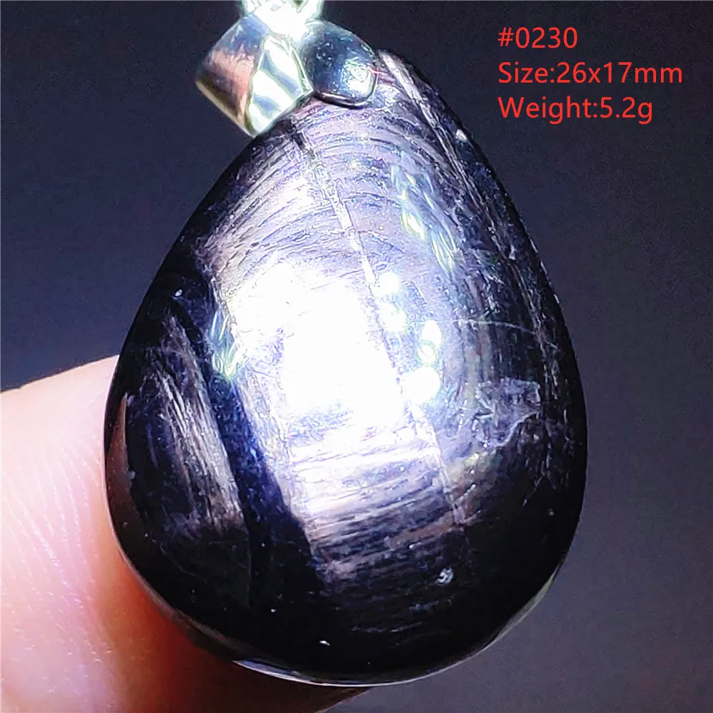 Natural Black Hypersthene Flash Egypt Pendant Women Gold Hypersthene Necklace Fashion Obsidian Pendant AAAAAAA - Image 9