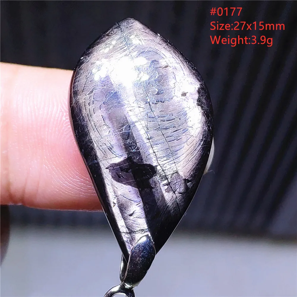 Natural Black Hypersthene Flash Egypt Pendant Women Gold Hypersthene Necklace Fashion Obsidian Pendant AAAAAAA - Image 49