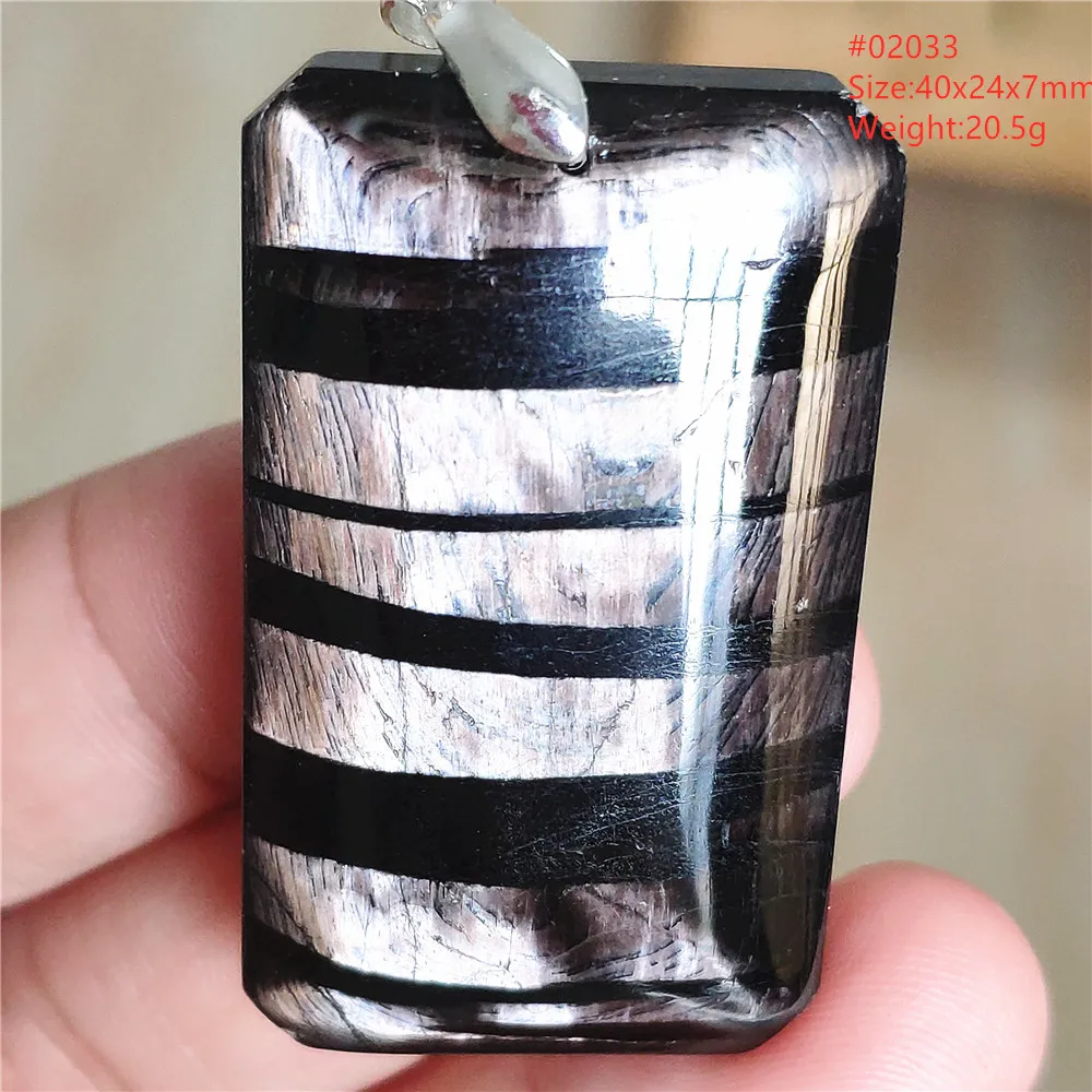 Natural Black Hypersthene Flash Egypt Pendant Women Gold Hypersthene Necklace Fashion Obsidian Pendant AAAAAAA - Image 27