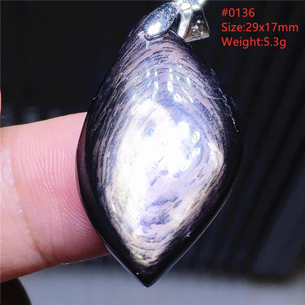 Natural Black Hypersthene Flash Egypt Pendant Women Gold Hypersthene Necklace Fashion Obsidian Pendant AAAAAAA - Image 58