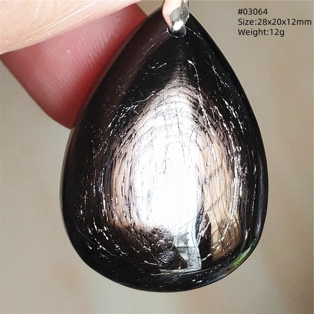 Natural Black Hypersthene Flash Egypt Pendant Women Gold Hypersthene Necklace Fashion Obsidian Pendant AAAAAAA - Image 50