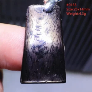 Natural Black Hypersthene Flash Egypt Pendant Women Gold Hypersthene Necklace Fashion Obsidian Pendant AAAAAAA - Image 66