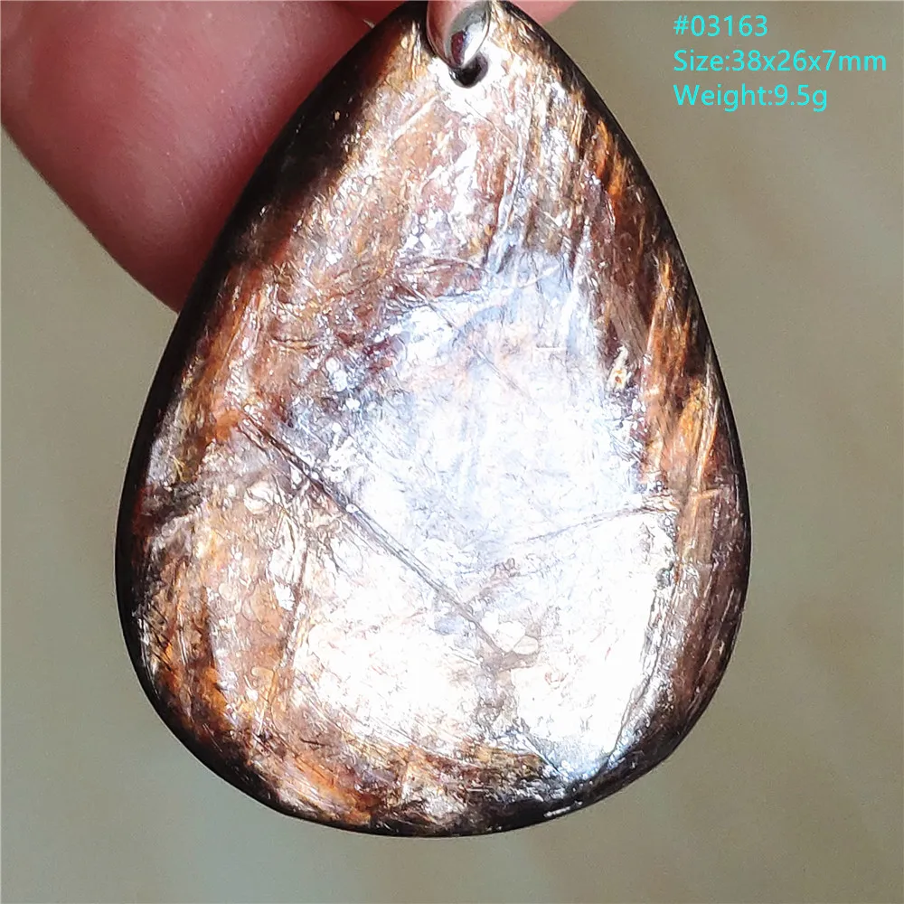Rare Black Lepidolite & Kunzite Star Flash Pendant Necklace - Image 11