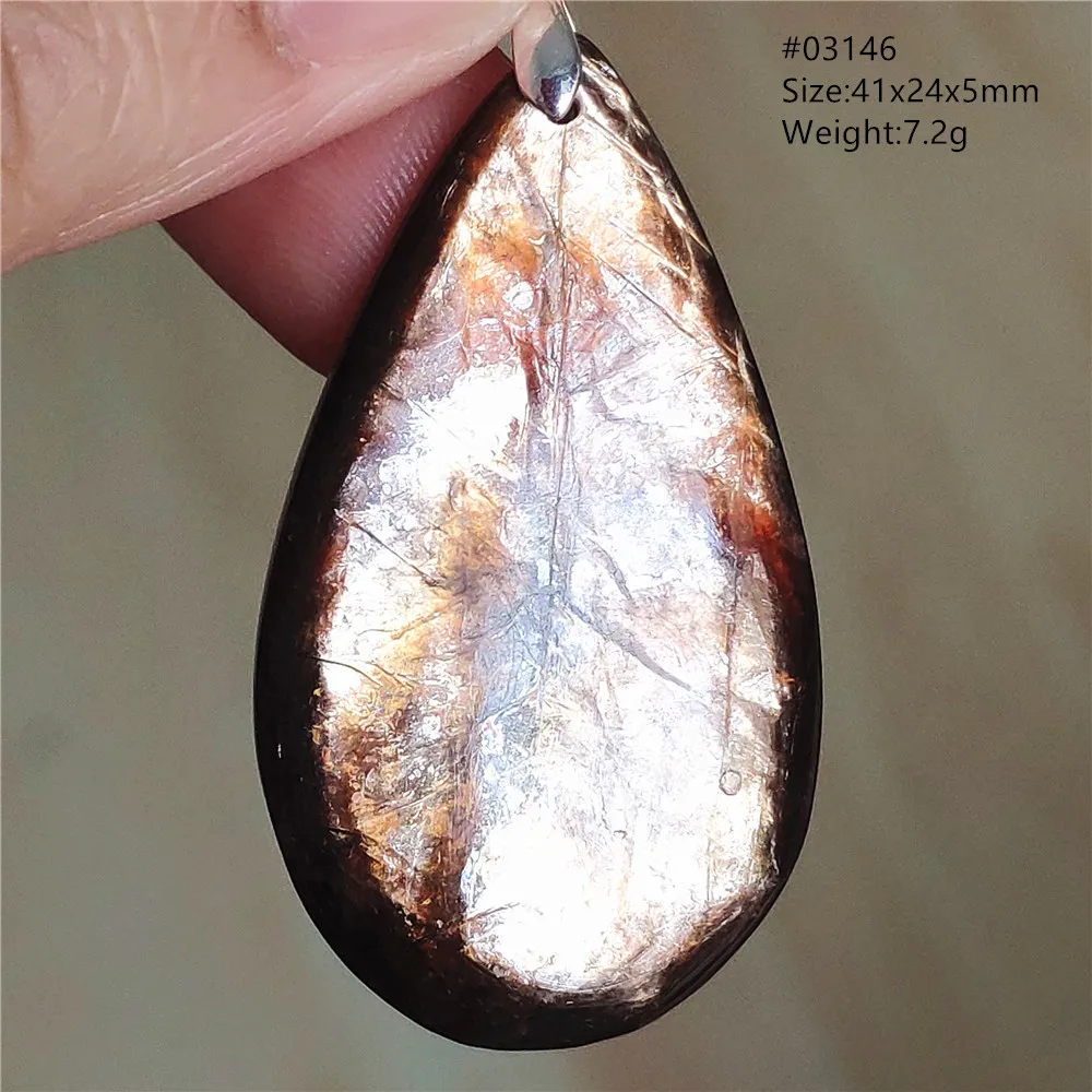Rare Black Lepidolite & Kunzite Star Flash Pendant Necklace - Image 45