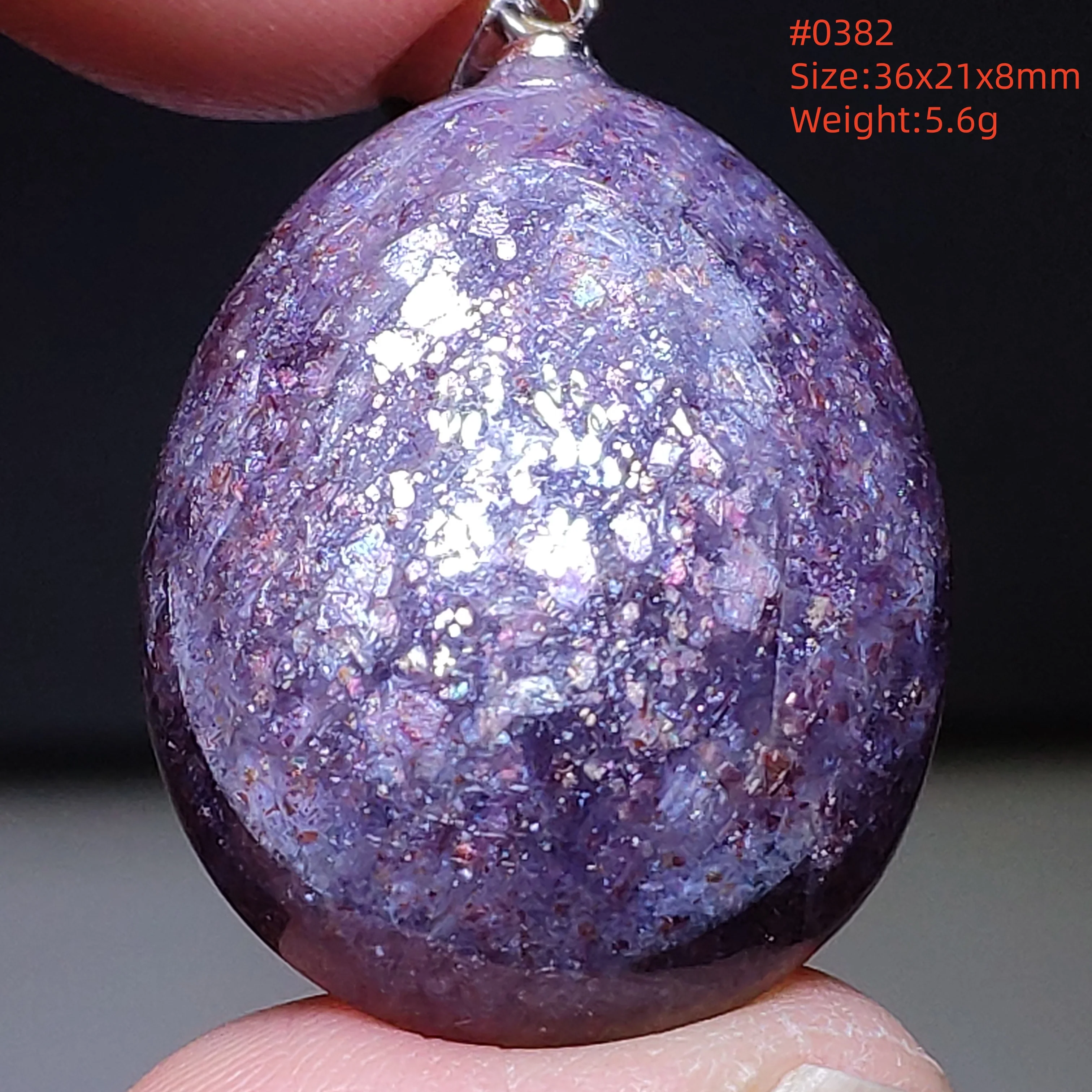 Natural Blue Blood Iolite Pendant Necklace Women Cordierite Star Light Red Dichroite Iolite Bead Heart Water Drop AAAAAA - Image 69