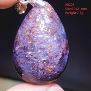 Natural Blue Blood Iolite Pendant Necklace Women Cordierite Star Light Red Dichroite Iolite Bead Heart Water Drop AAAAAA - Image 68