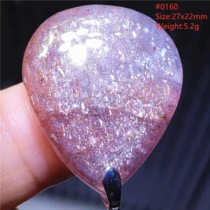 Natural Blue Blood Iolite Pendant Necklace Women Cordierite Star Light Red Dichroite Iolite Bead Heart Water Drop AAAAAA - Image 15