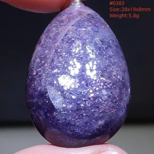 Natural Blue Blood Iolite Pendant Necklace Women Cordierite Star Light Red Dichroite Iolite Bead Heart Water Drop AAAAAA - Image 70