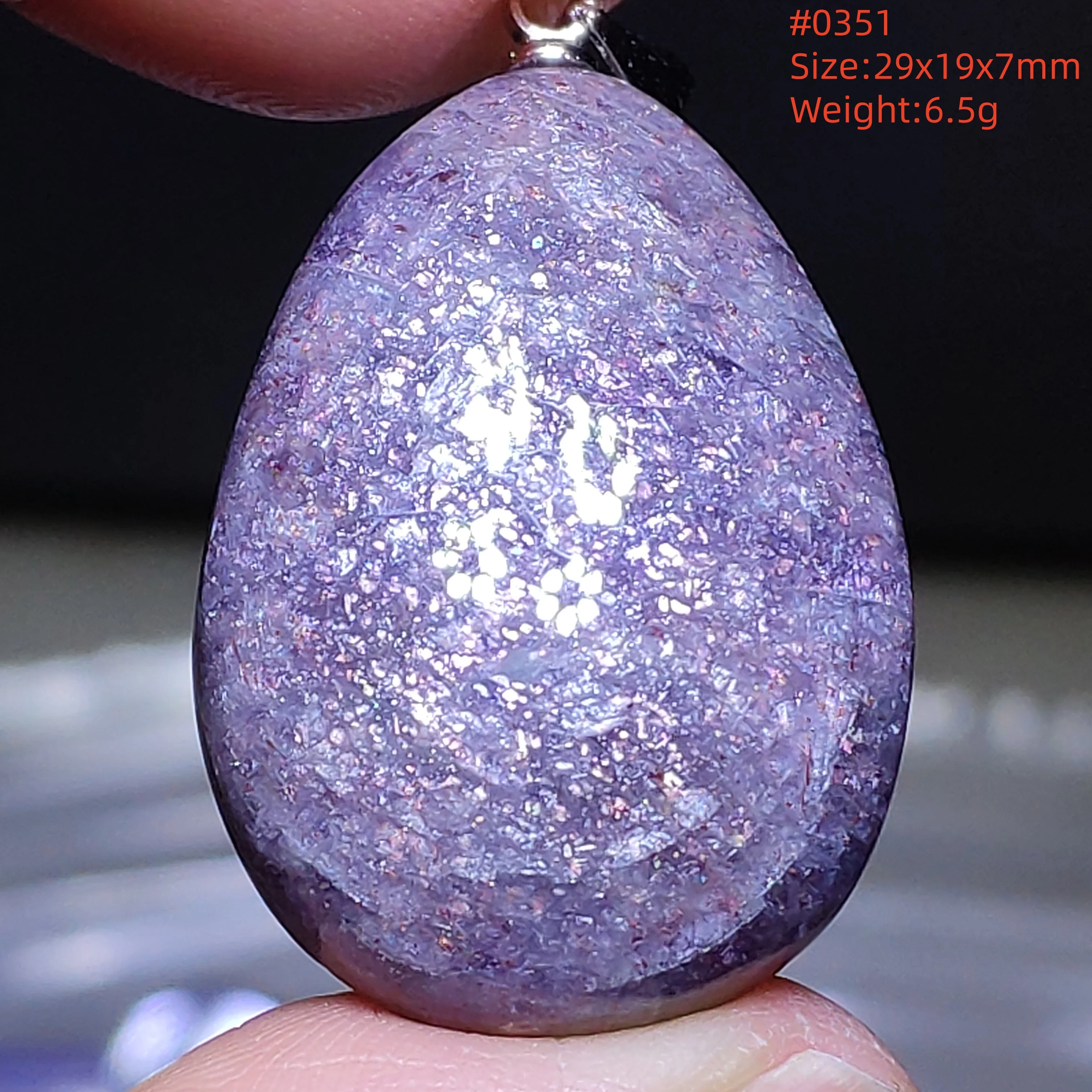 Natural Blue Blood Iolite Pendant Necklace Women Cordierite Star Light Red Dichroite Iolite Bead Heart Water Drop AAAAAA - Image 30