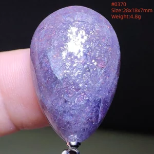 Natural Blue Blood Iolite Pendant Necklace Women Cordierite Star Light Red Dichroite Iolite Bead Heart Water Drop AAAAAA - Image 56