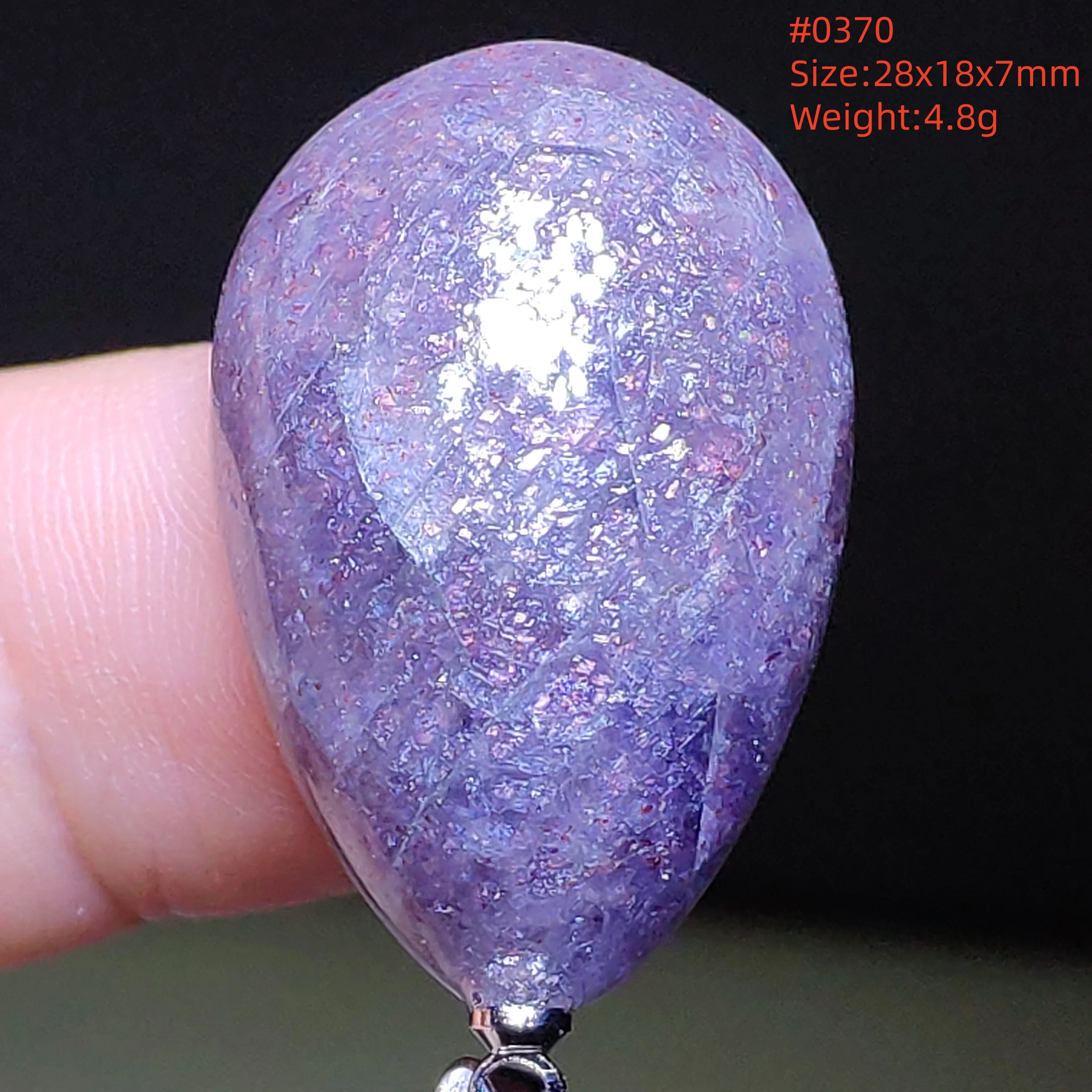 Natural Blue Blood Iolite Pendant Necklace Women Cordierite Star Light Red Dichroite Iolite Bead Heart Water Drop AAAAAA - Image 56