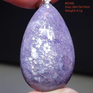 Natural Blue Blood Iolite Pendant Necklace Women Cordierite Star Light Red Dichroite Iolite Bead Heart Water Drop AAAAAA - Image 53