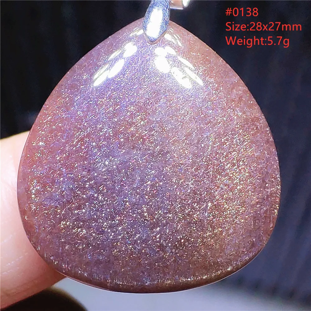 Natural Blue Blood Iolite Pendant Necklace Women Cordierite Star Light Red Dichroite Iolite Bead Heart Water Drop AAAAAA - Image 8
