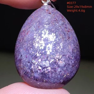 Natural Blue Blood Iolite Pendant Necklace Women Cordierite Star Light Red Dichroite Iolite Bead Heart Water Drop AAAAAA - Image 63
