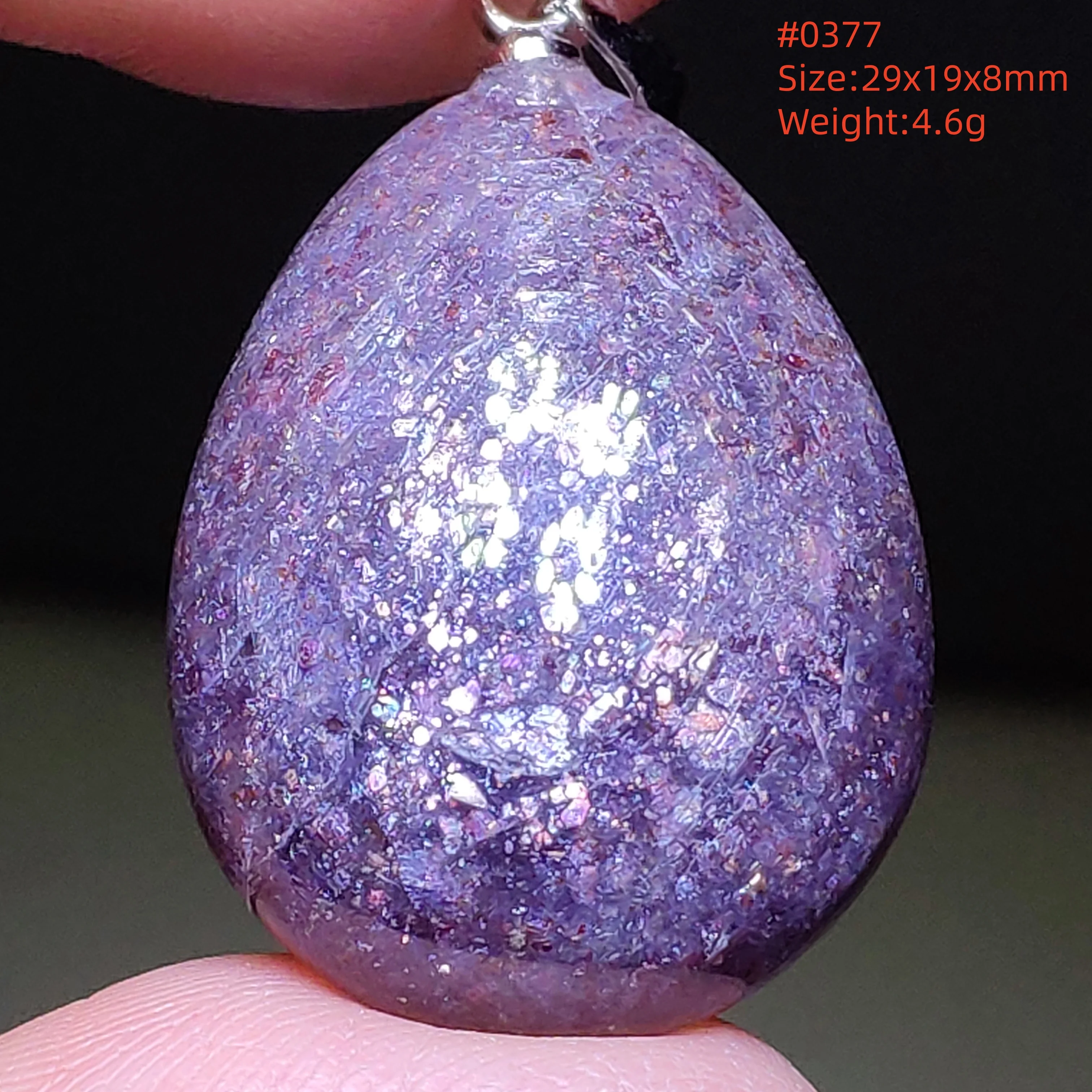 Natural Blue Blood Iolite Pendant Necklace Women Cordierite Star Light Red Dichroite Iolite Bead Heart Water Drop AAAAAA - Image 63