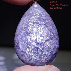 Natural Blue Blood Iolite Pendant Necklace Women Cordierite Star Light Red Dichroite Iolite Bead Heart Water Drop AAAAAA - Image 36