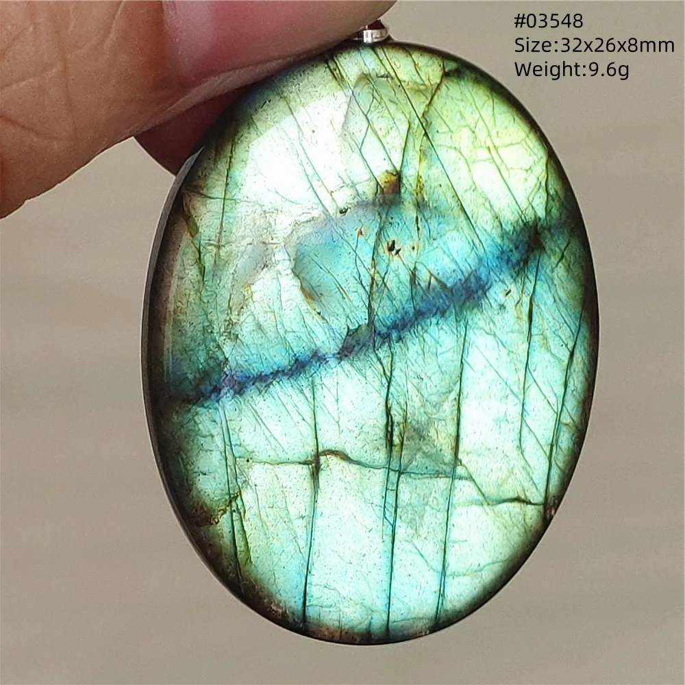 Natural Blue Labradorite Bead Pendant Necklace Women Men Labradorite Fashion Beads Jewelry AAAAA - Image 51