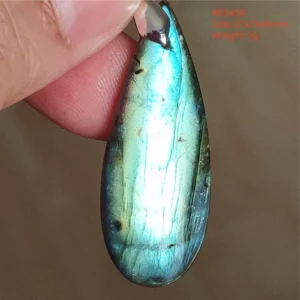 Natural Blue Labradorite Bead Pendant Necklace Women Men Labradorite Fashion Beads Jewelry AAAAA - Image 60