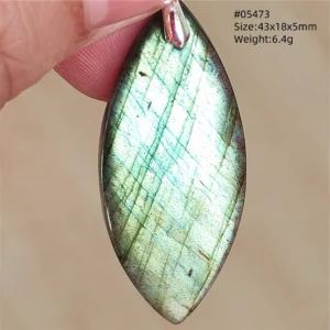 Natural Blue Labradorite Bead Pendant Necklace Women Men Labradorite Fashion Beads Jewelry AAAAA - Image 72