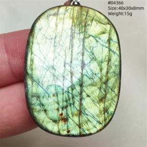 Natural Blue Labradorite Bead Pendant Necklace Women Men Labradorite Fashion Beads Jewelry AAAAA - Image 19