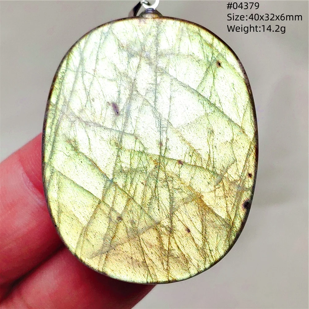 Natural Blue Labradorite Bead Pendant Necklace Women Men Labradorite Fashion Beads Jewelry AAAAA - Image 16
