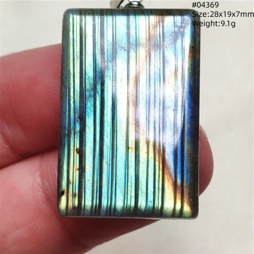 Natural Blue Labradorite Bead Pendant Necklace Women Men Labradorite Fashion Beads Jewelry AAAAA - Image 18