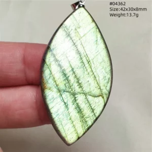 Natural Blue Labradorite Bead Pendant Necklace Women Men Labradorite Fashion Beads Jewelry AAAAA - Image 29
