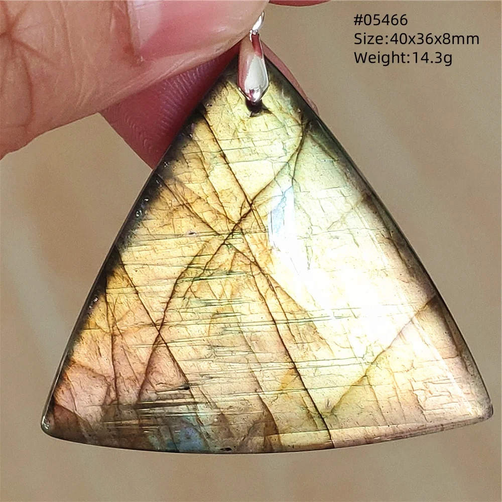 Natural Blue Labradorite Bead Pendant Necklace Women Men Labradorite Fashion Beads Jewelry AAAAA - Image 69